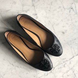 Tory Burch Melinda Flats in Black